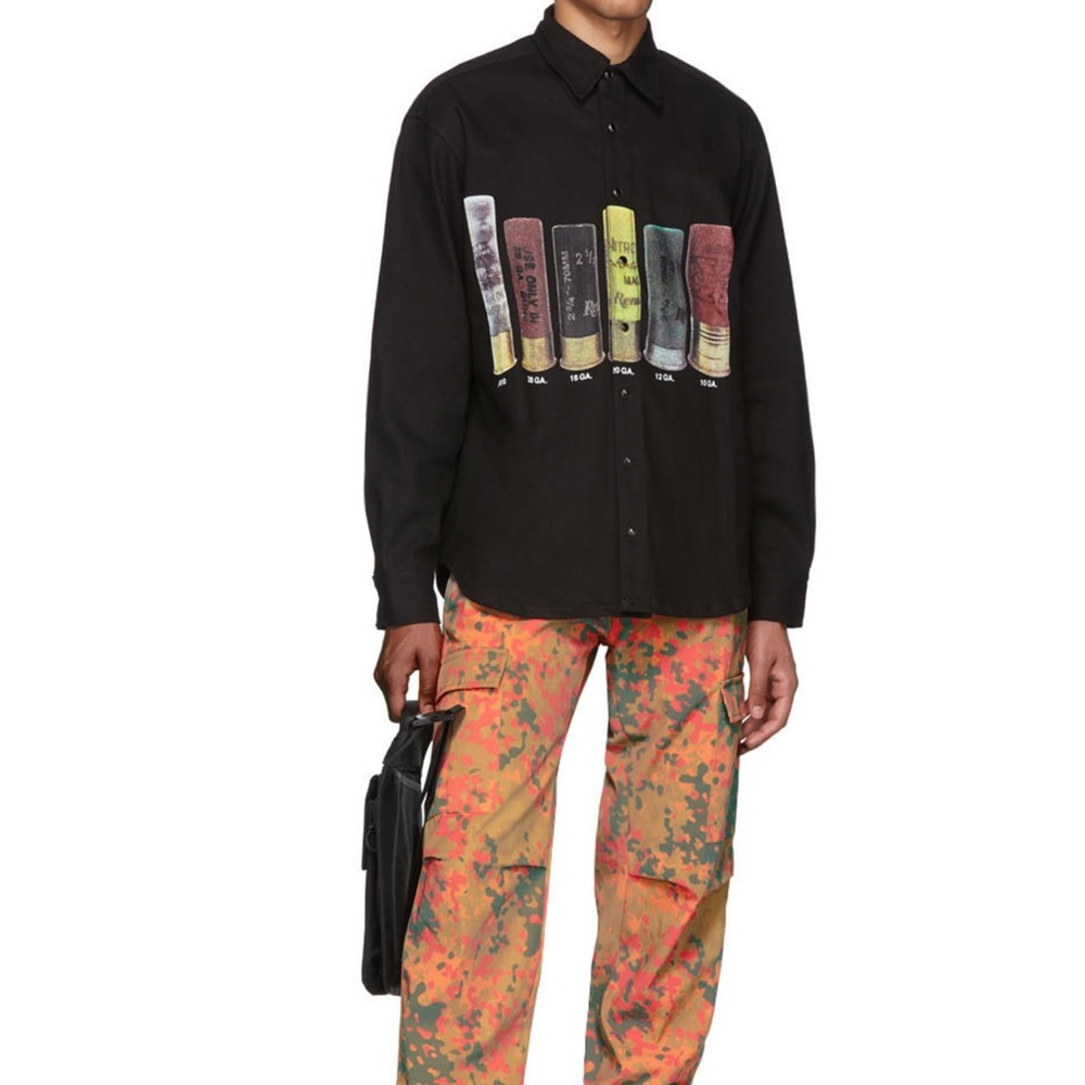 RESORT CORPS
Black Western Slug Shirt